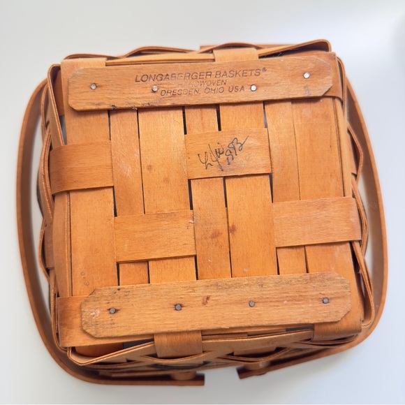 Vintage Longaberger basket 1993 - Picture 4 of 9